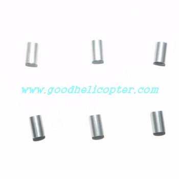 gt9011-qs9011 helicopter parts aluminum support pipe for frame 6pcs - Click Image to Close